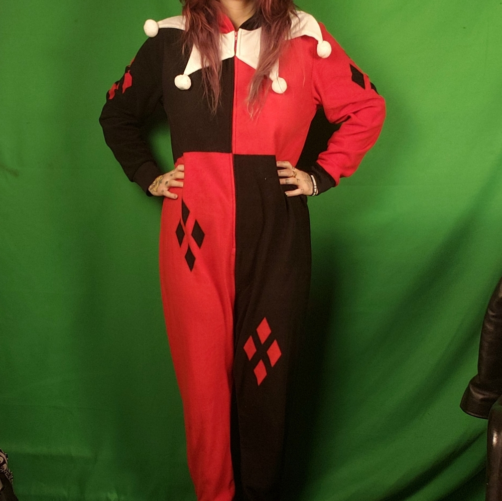 Harley Quinn onesie